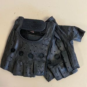 Harley Davidson Leather Women’s Gloves, sz M